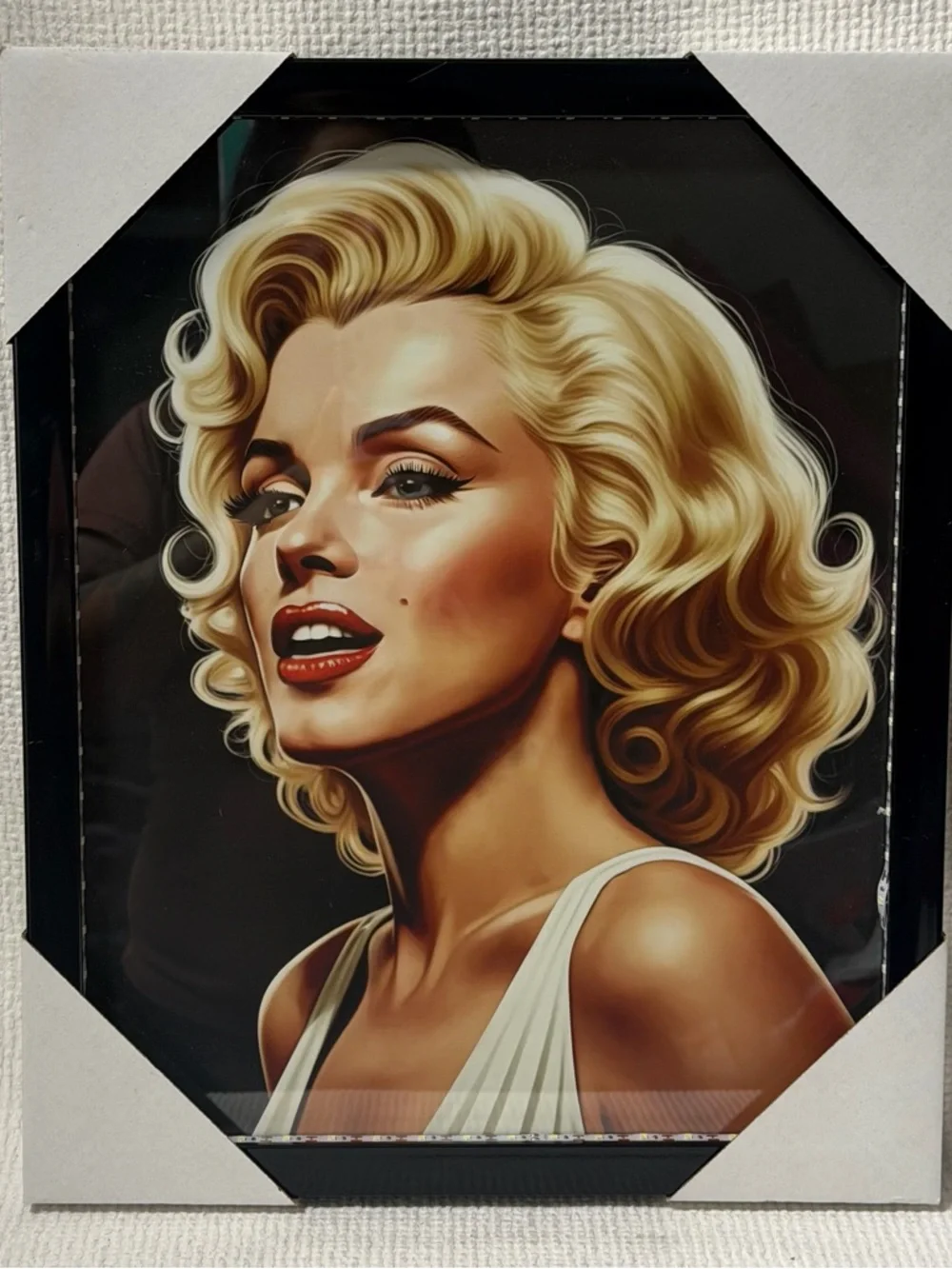 Marylin Monroe Light Up Framed Wall Decor 16x13